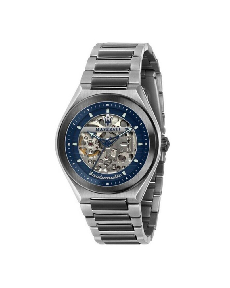 Maserati orologio acciaio sale