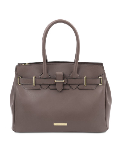 Tuscany Leather TL Bag - Leather handbag Colour Black