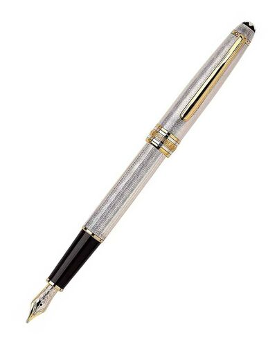 Montblanc Stilografica Meisterstück Solitaire Sterling Silver, MB1446 - LIMITED EDITION -
