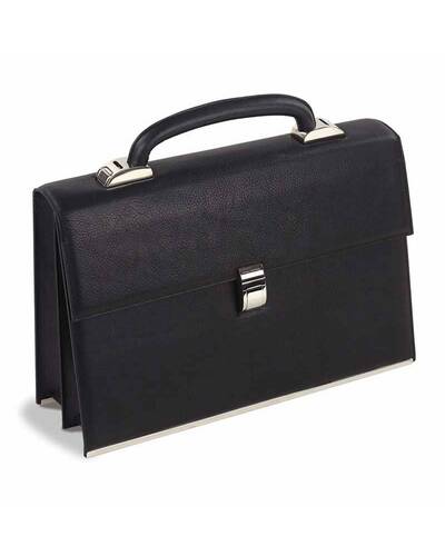 Piquadro Modus office briefcase with 2 gussets, Black - CA1038MO/N