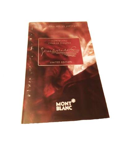 Montblanc Meisterstück Stilografica Writers Edition Charles Dickens - MB6355
