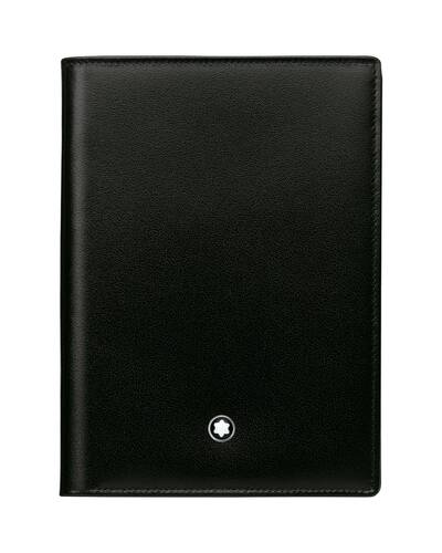 Montblanc Meisterstück Wallet 4 cc with view pocket, Black - MB02664