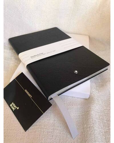 Montblanc Meisterstuck 146 notebook, lined, Black - MB113294/N