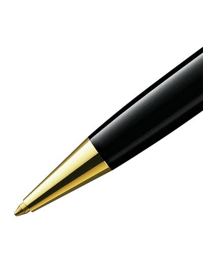 Montblanc Meisterstück penna a sfera Gold-Coated Classique, Nero - MB10883