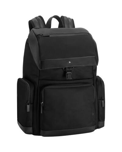 Montblanc NightFlight large backpack with flap - MB118259