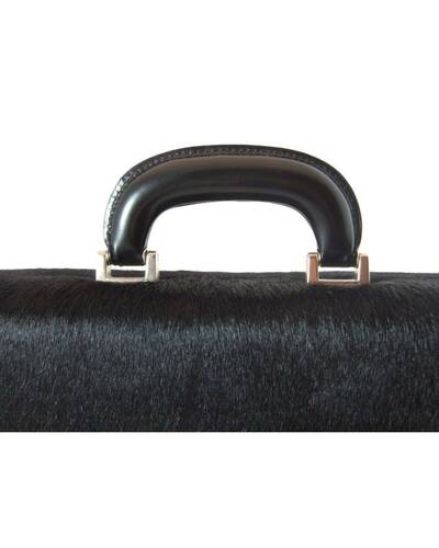 Pratesi Machiavelli attache case - C317/7 Cavallino Black