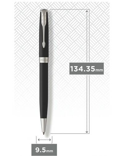 Parker Penna a sfera Sonnet Matte black CT - PA0282110