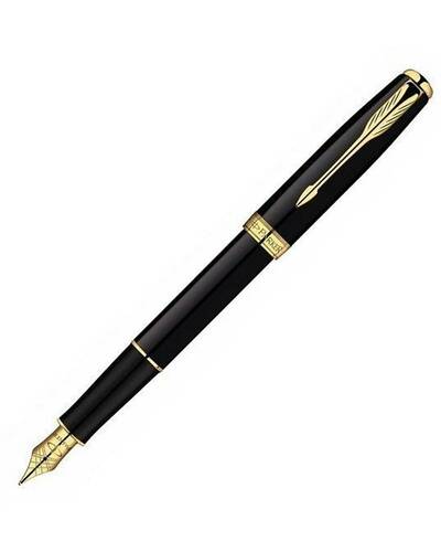 Parker Sonnet Black Lacquer GT fountain pen - PA0808710