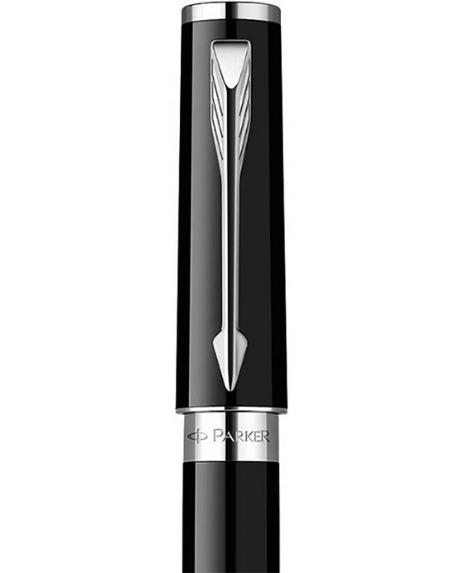 Parker Ingenuity Daring collection Black Lacquer CT Slim Fountain pen - PA0959090