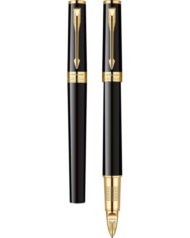 Parker Stilografica Ingenuity Classic collection Black Lacquer GT Large - PA0959220