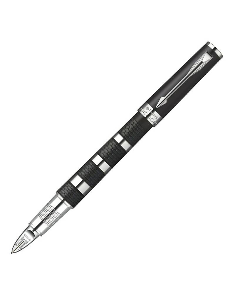 Parker Ingenuity Black Metal & Rubber CT Large Fountain pen - PA0959230