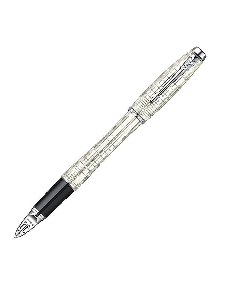 Parker Urban - Premium Pearl Metal Chiselled Stilografica