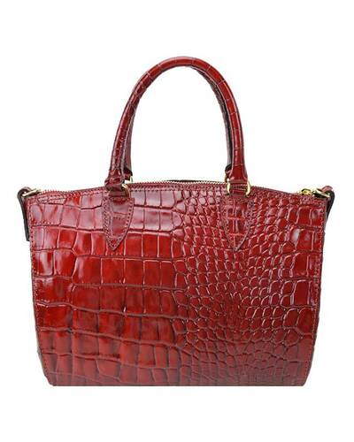 Pratesi Pontassieve leather handbag - K332/28 King Cherry