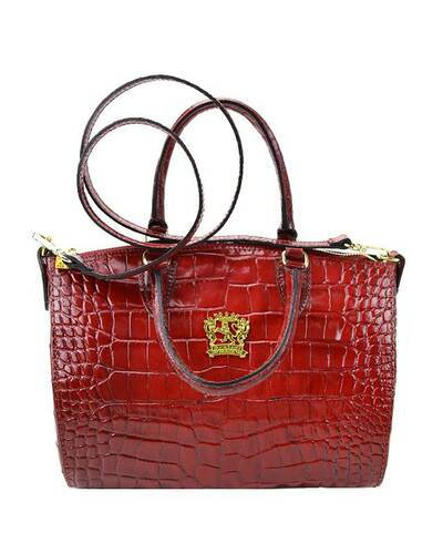 Pratesi Pontassieve leather handbag - K332/28 King Cherry