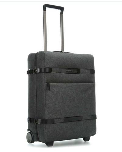 Piquadro Move2 slim cabin-sized trolley with TSA lock, Grey - BV3877M2/GR