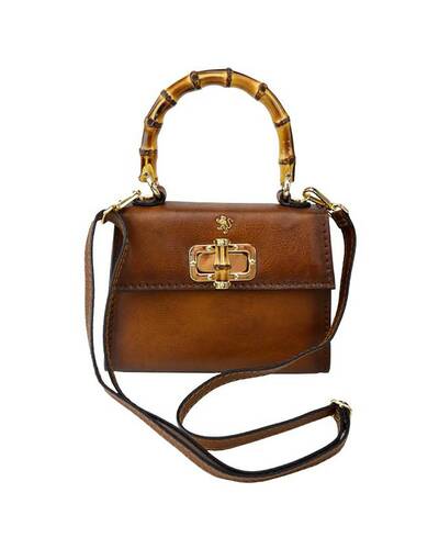 Pratesi Castalia handbag in genuine leather - B298/26 Bruce Brown