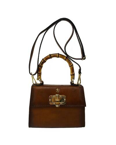 Pratesi Castalia handbag in genuine leather - B298/26 Bruce Brown