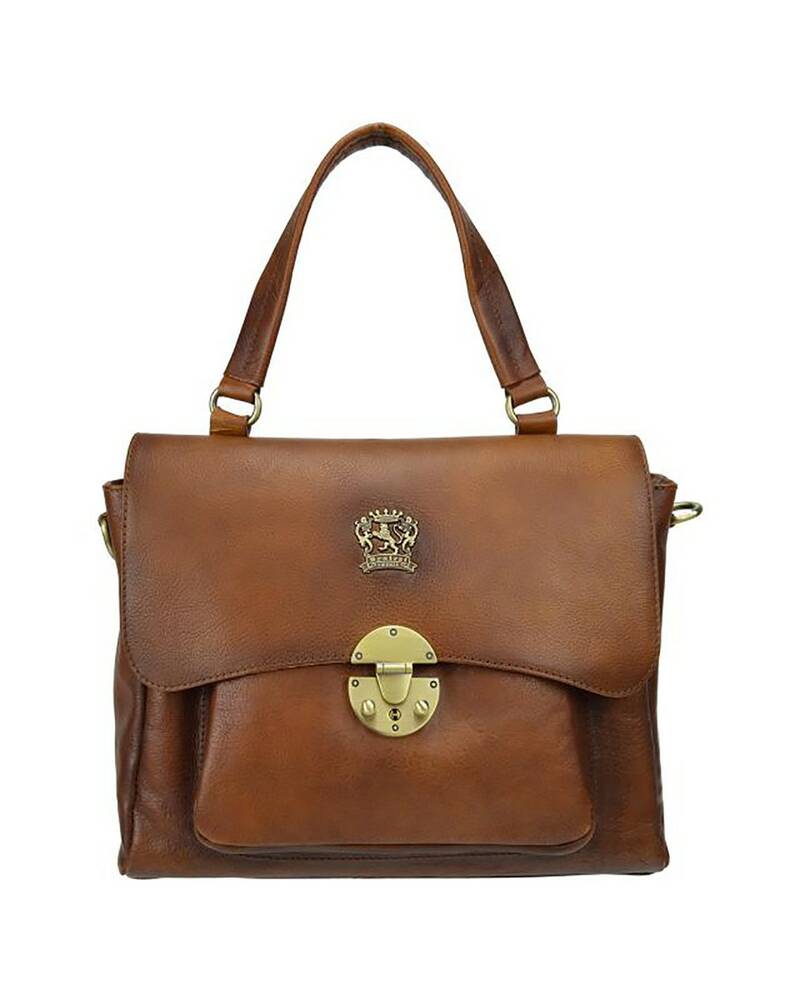 Pratesi Monteloro Shoulder bag in genuine leather - B480 Bruce Brown