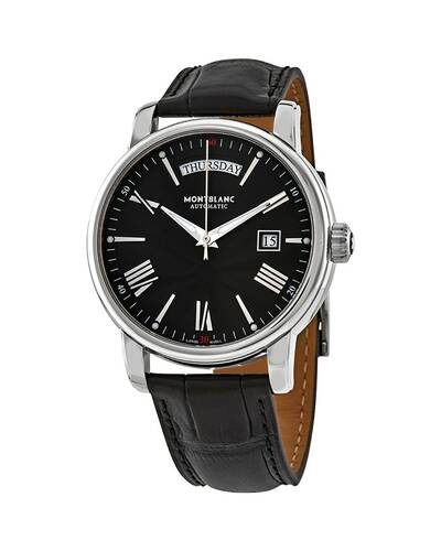 Montblanc 4810 Day-Date Men's Automatic Watch, Black - MB115936