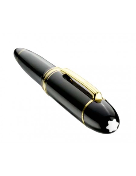 Montblanc Meisterstück Gold-Coated Fountain Pen, Black - MB115384