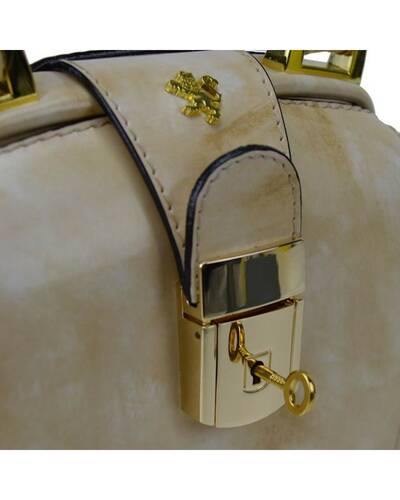 Pratesi Brunelleschi leather handbag - R120/L Radica Coffee