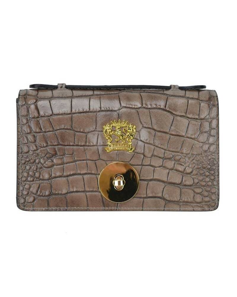 Pratesi Le Falle leather purse - K194 King Grey