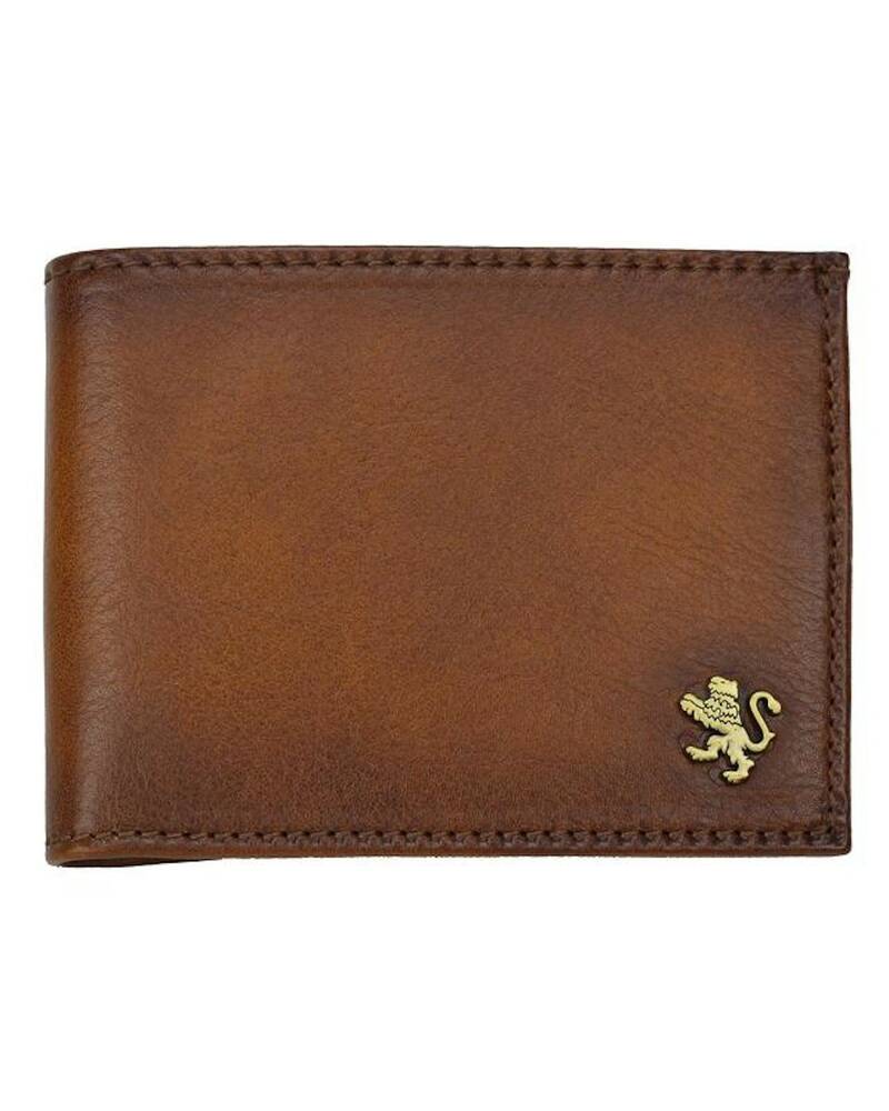 Pratesi Piazza Dalmazia leather men's wallet - B070 Bruce Brown