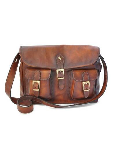 Pratesi Maremma cross-body bag - B118 Bruce Cognac