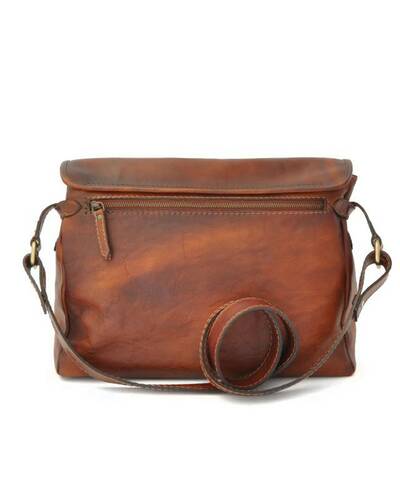 Pratesi Maremma cross-body bag - B118 Bruce Cognac