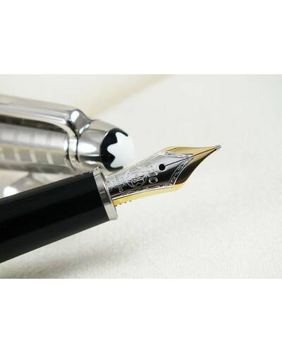 Montblanc Stilografica Meisterstück collezione Solitaire Stainless Steel II - MB9942