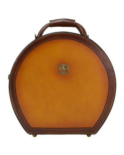 Pratesi Cappello Hat box (medium size) - B400/35 Bruce Cognac