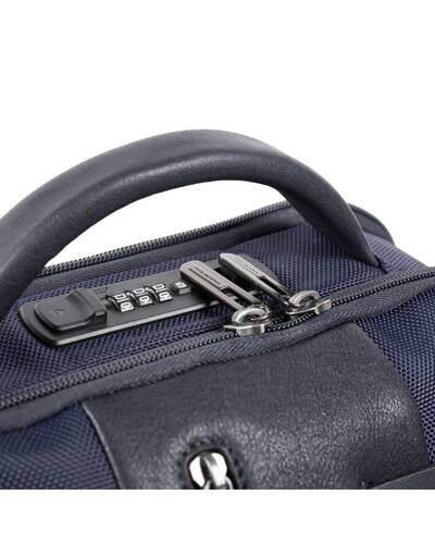 Piquadro BagMotic Zaino iconico all-tech in pelle e tessuto, Blu Navy - CA4439BR2BM/BLU