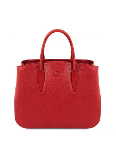 Tuscany Leather Camelia Borsa a mano in pelle Colore Cognac