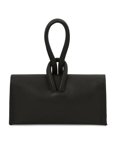 Tuscany Leather TL Bag Pochette in pelle Nero - TL141990/2