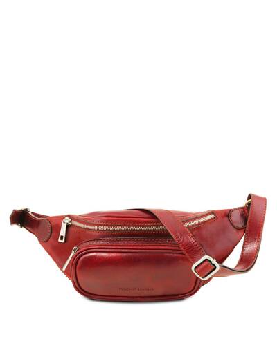 Tuscany Leather Marsupio in pelle Rosso - TL141797/4