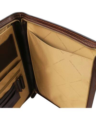 Tuscany Leather - Ottavio - Leather document case Honey - TL141294/3