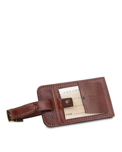 Tuscany Leather - TL Voyager - Borsa da viaggio in pelle con tasca sul retro - Misura grande Miele - TL141247/3