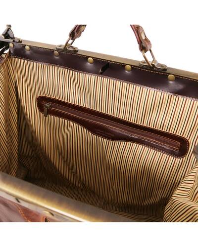 Tuscany Leather - Madrid - Gladstone Leather Bag - Large size Red - TL1022/4