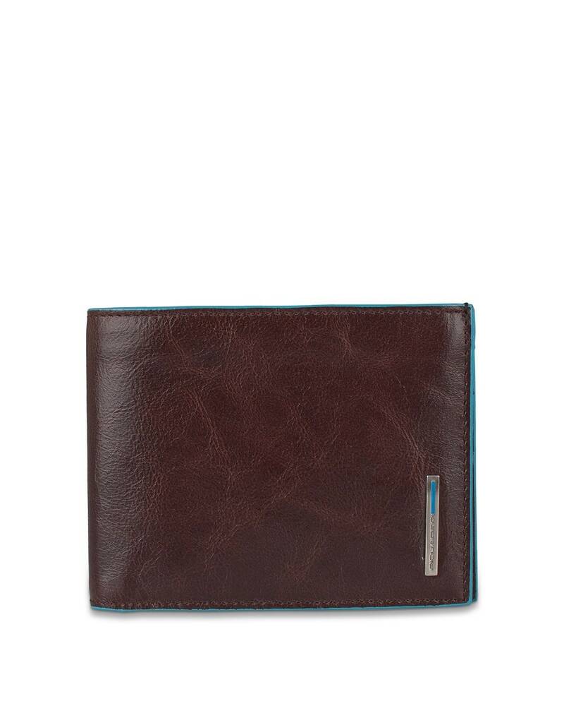 Piquadro Blue Square Men's wallet with money clip – Travel and Business  Store