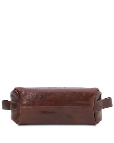 Tuscany Leather Owen - Beauty case in pelle Marrone - TL142025/1