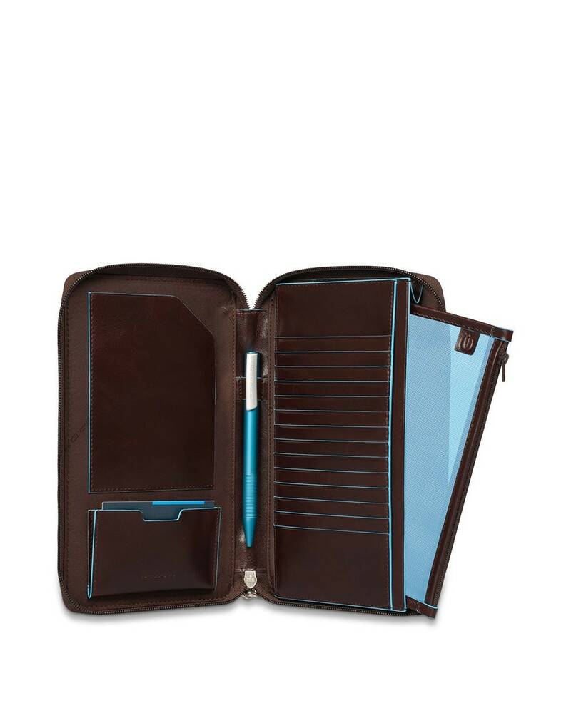 Piquadro Blue Square - Porte-documents de voyage avec pochette amovible  Couleur Marron