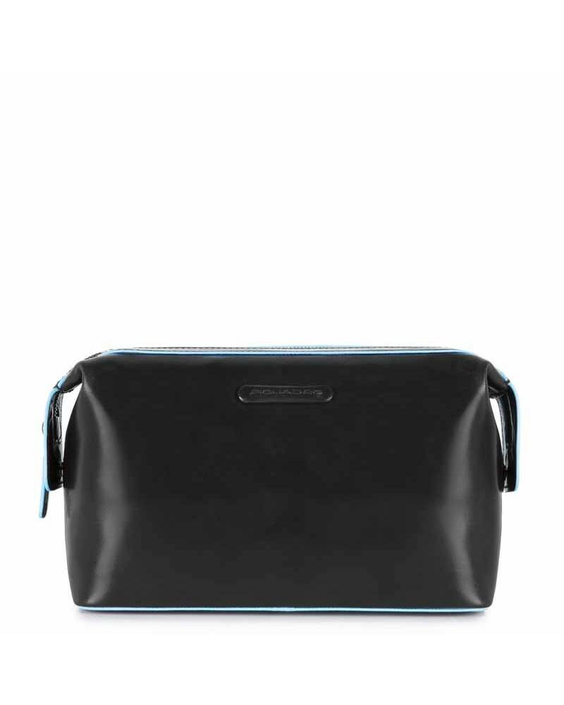 Piquadro Blue Square Toiletry bag, Black - BY3851B2/N