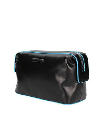 Piquadro Blue Square Toiletry bag, Black - BY3851B2/N