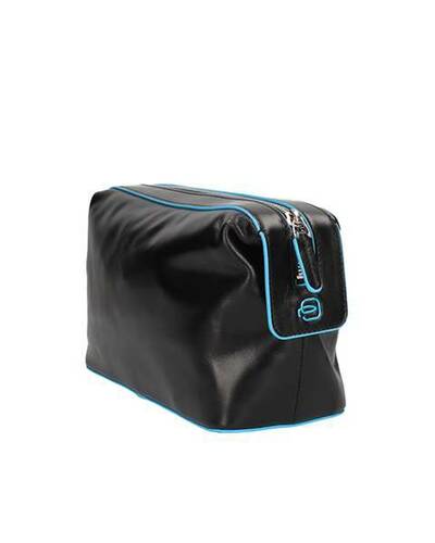 Piquadro Blue Square Toiletry bag, Black - BY3851B2/N
