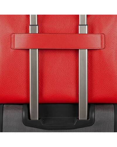 Piquadro Muse iPad®Air/Pro 9,7 women's bag with removable shoulder strap, Red - BD4326MU/RO