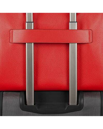 Piquadro Muse borsa donna porta iPad®Air/Pro 9,7 con tracolla rimovibile, Rosso - BD4326MU/RO