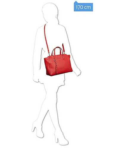 Piquadro Muse iPad®Air/Pro 9,7 women's bag with removable shoulder strap, Red - BD4326MU/RO