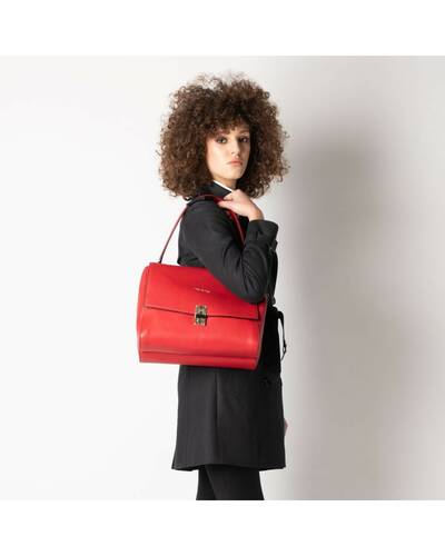 Piquadro Dafne Borsa donna a spalla, Rosso - BD5276DF/RO