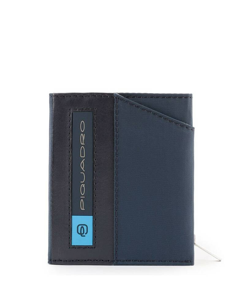 Piquadro PQ-Bios - Super slim, compact wallet in regenerated nylon