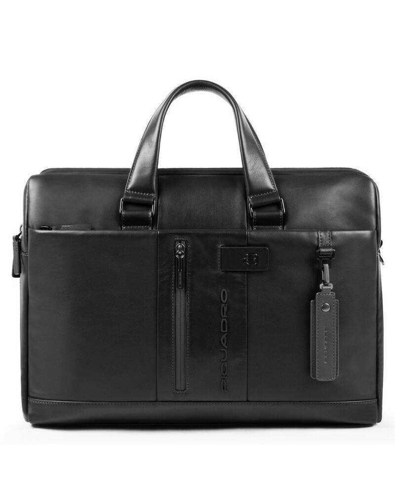 Piquadro Urban Computer portfolio briefcase, Black - CA3339UB00/N